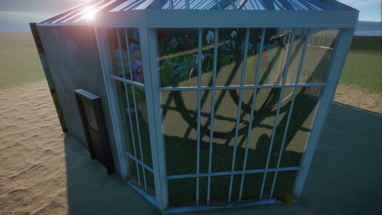 Modern aviary