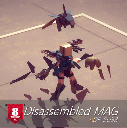 [MAG]Disassembled Prototype-Frame-SU33 preview