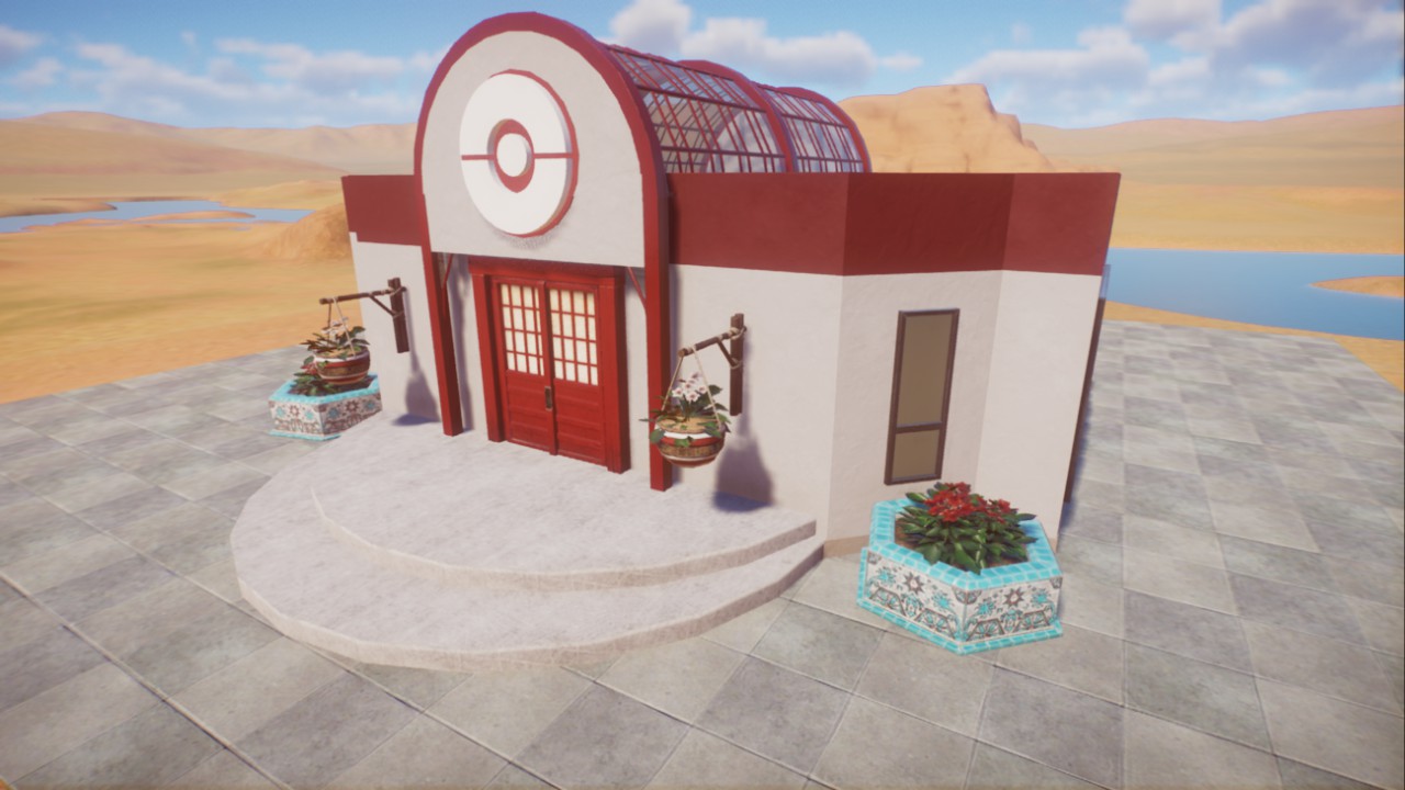 Pokemon Center Habitat Shelter