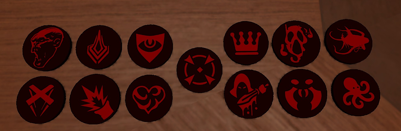 Tyranid 8th ed Psychic Tokens including Hive spells