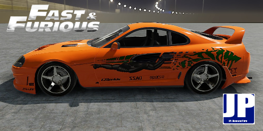 Toyota Supra Fast and Furious Livery