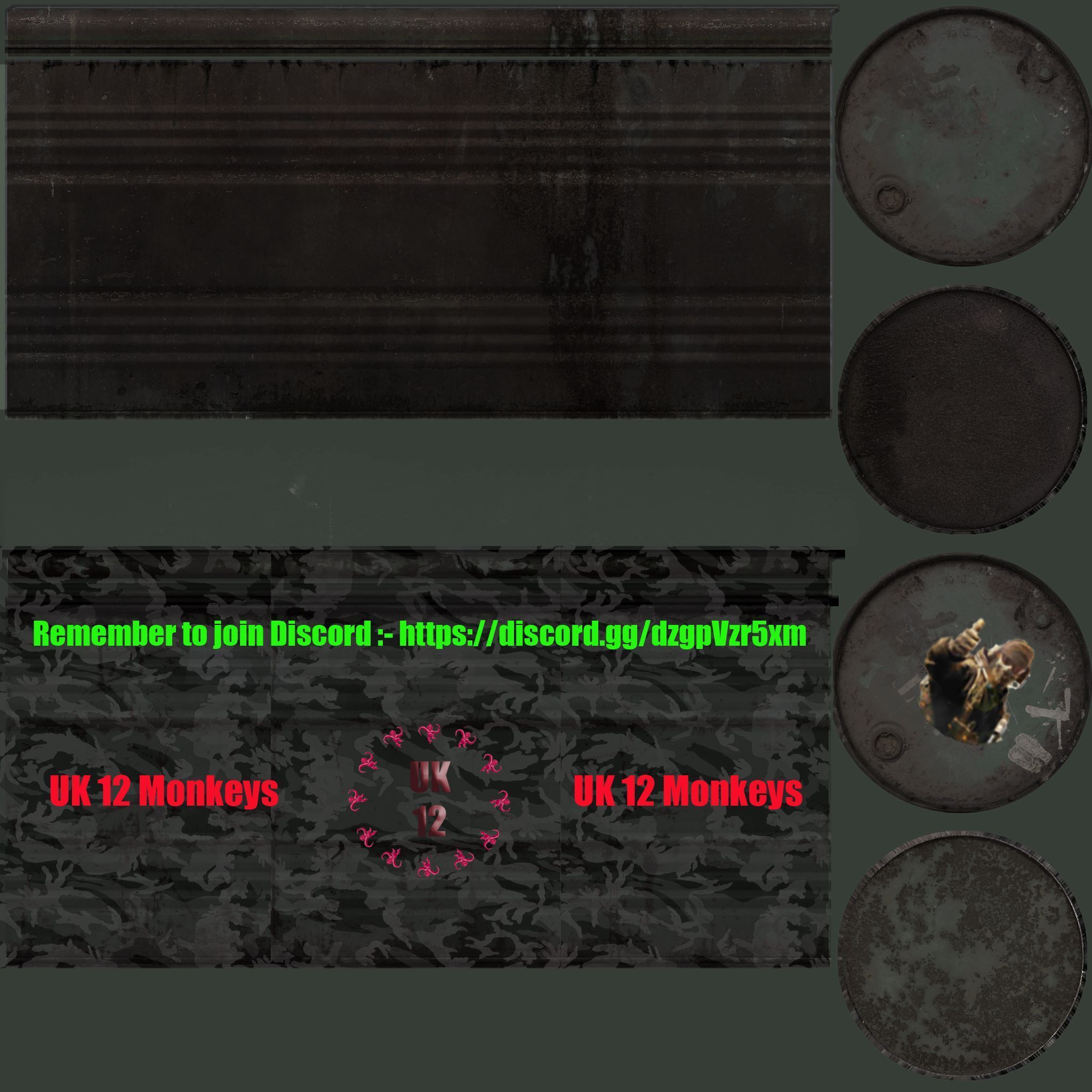 UK12 barrels