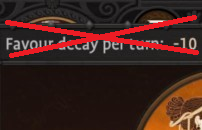No Favor Decay (Player only)