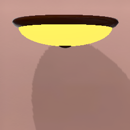 Glowing Round Ceiling Lamp