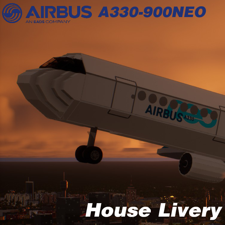 Softbody AIR LINER Airbus A330-900NEO House Livery [REMASTERED]