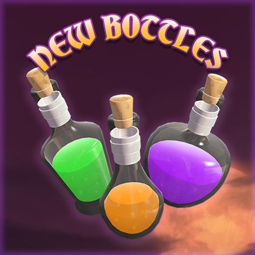 Halloween Spell Flasks Series 2 Assets