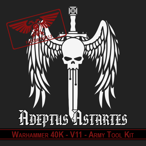 WH40K - 11th - Adeptus Astartes - Army Tool Kit