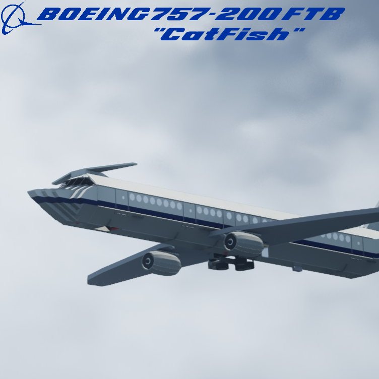 Softbody AIR LINER Boeing 757-200 FTB Catfish