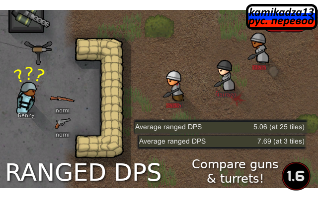 Ranged DPS (Continued) rus