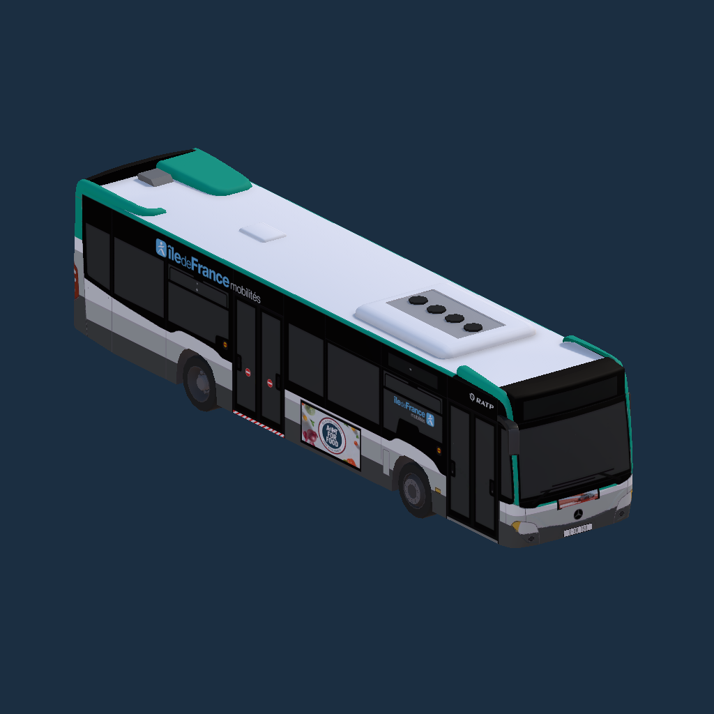 RATP - Mercedes-Benz Citaro C2