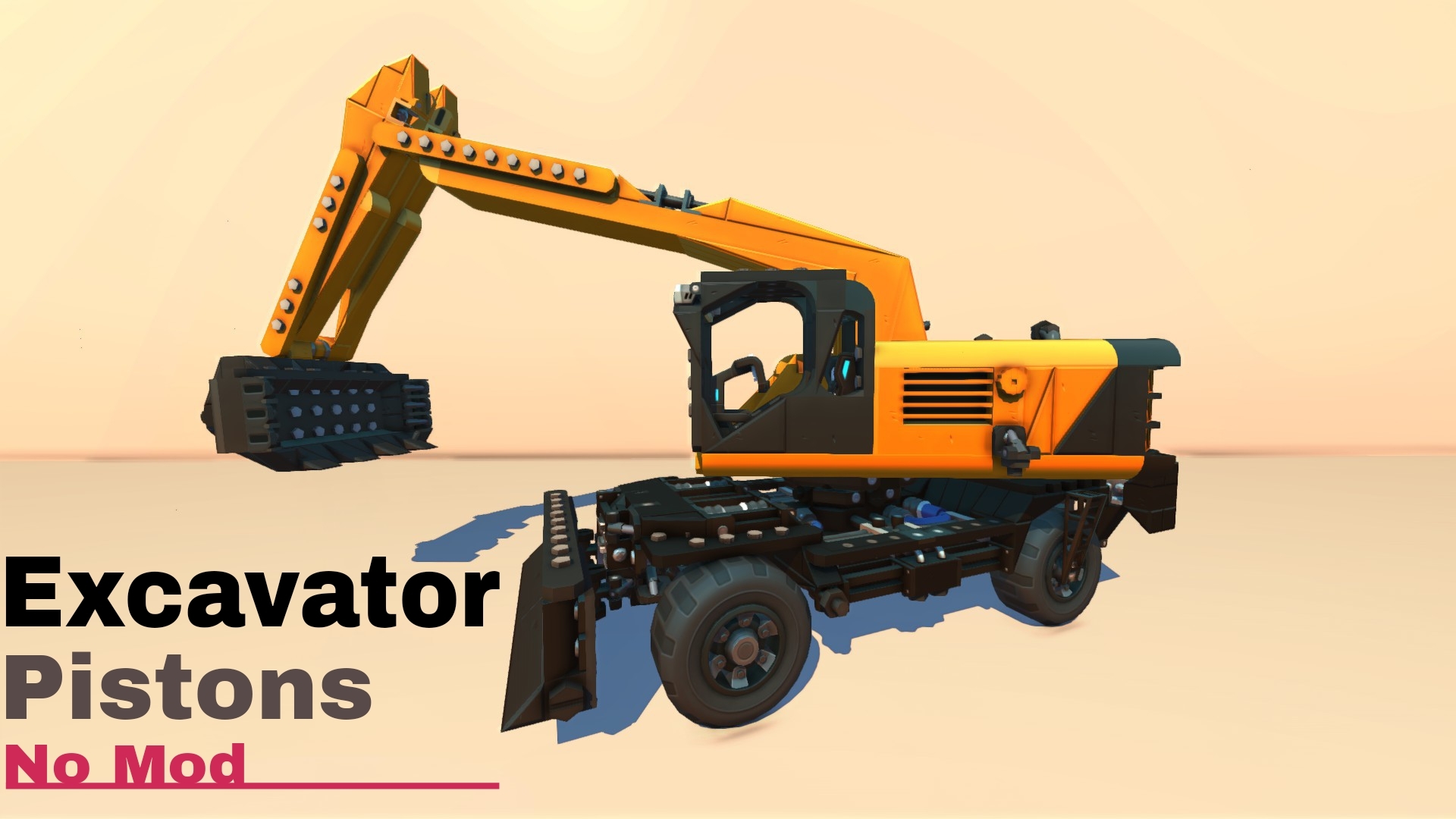 Excavator | NO MODS+PISTON ENGINE