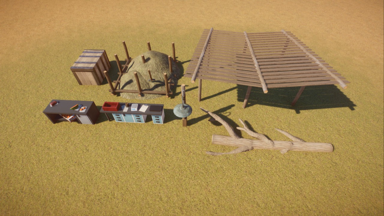 Zoo props, Tuliza Wildlife Ranch