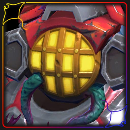 Corroded mecha set_head_summer 2021