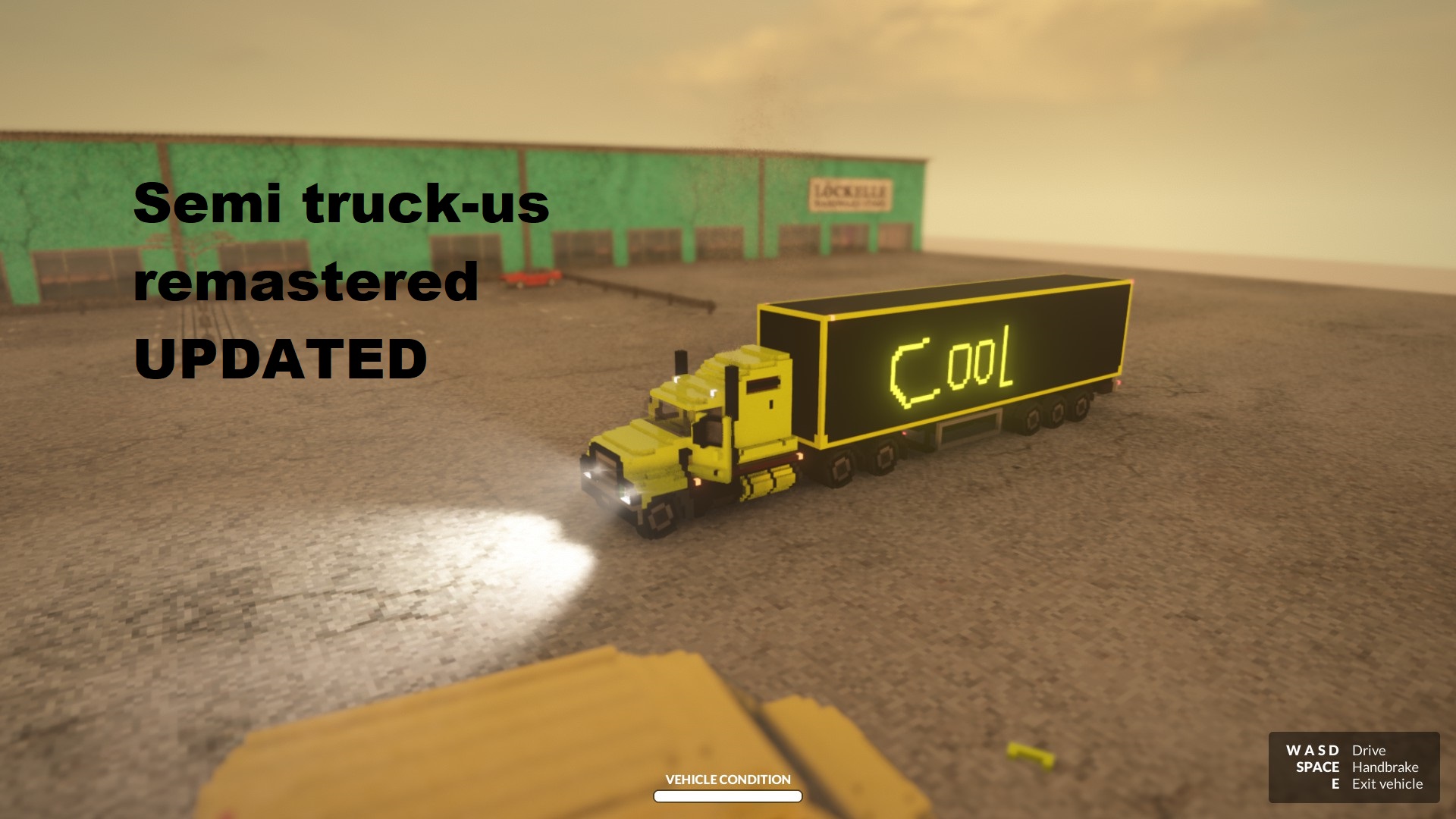 Semi truck-us Remastered UPDATED