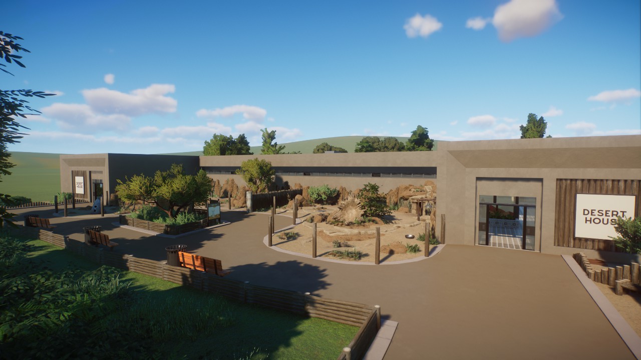Desert House from Elm Hill City Zoo