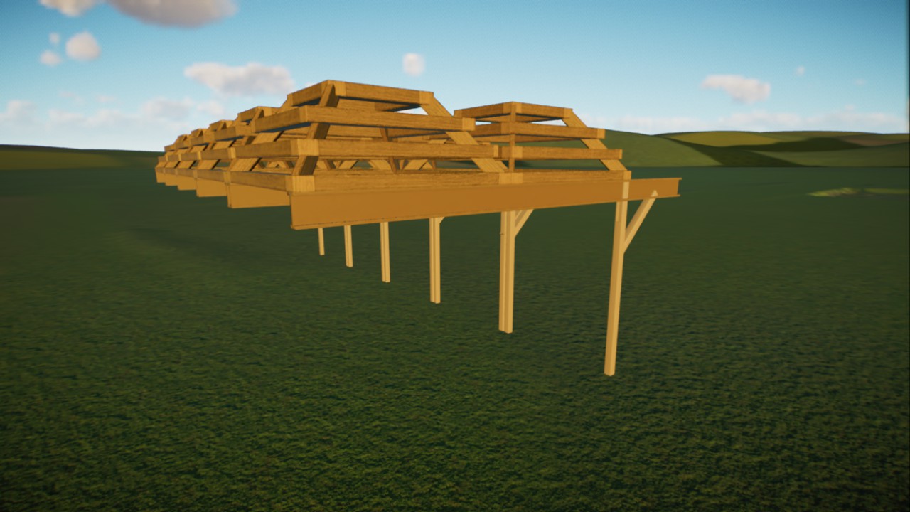 Wood Path Shade