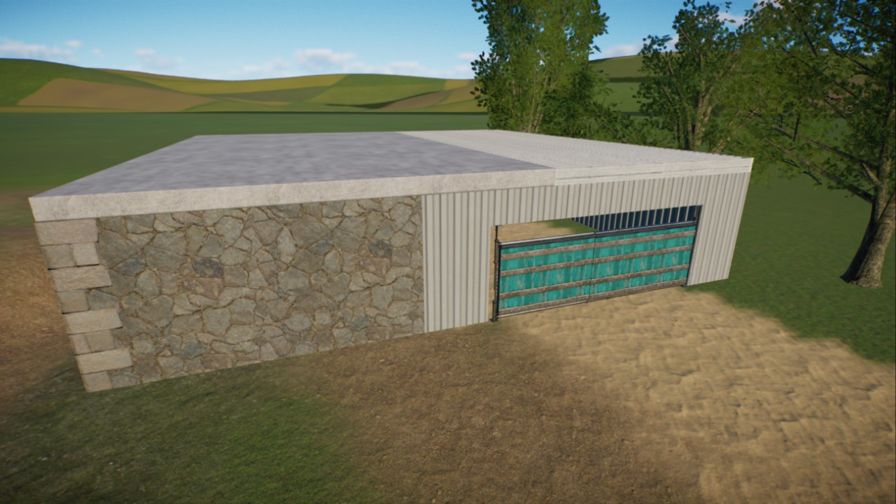 Keeper Hut, Staff Facility Break Room, Power Transformer,  Water Treatment Building