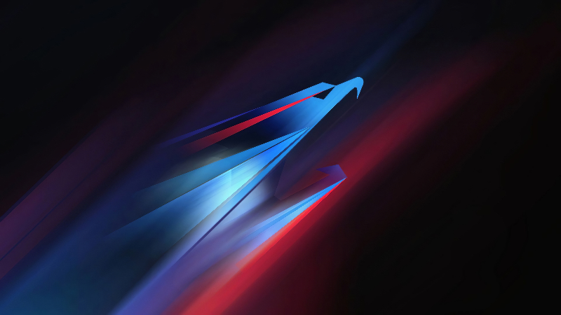 Aorus - Red and Blue Aura