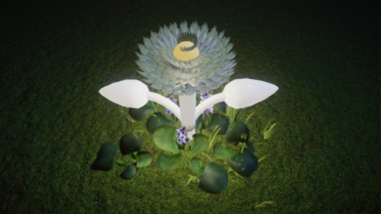 Floral Garden Lamp - 'FlowerLight'