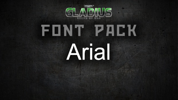 Font Pack (Arial)