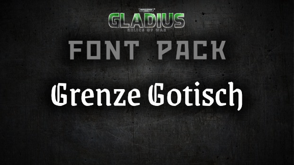 Font Pack (Grenze Gotisch)