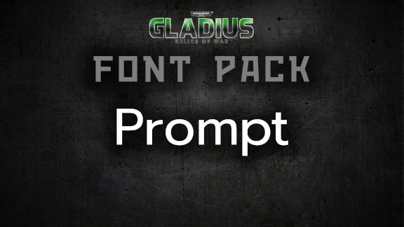 Font Pack (Prompt)