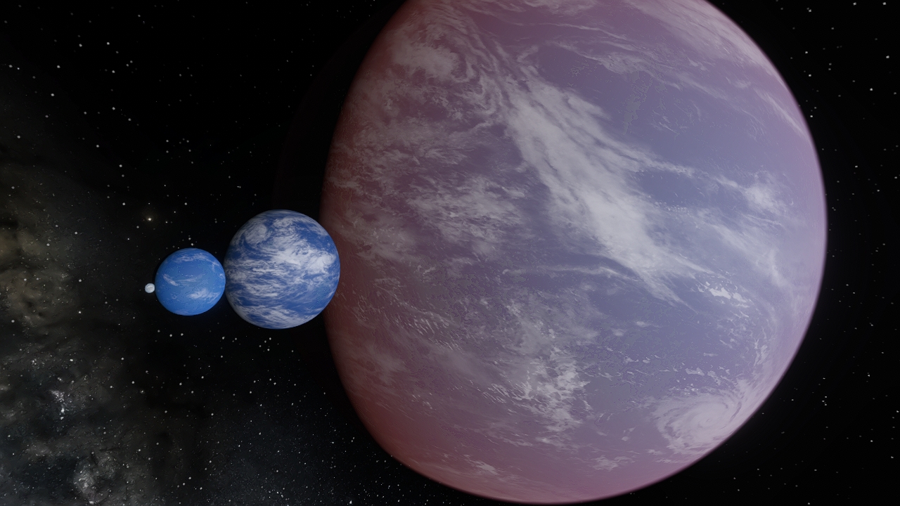 Terraformed Hypothetical Planets