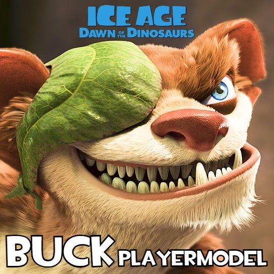Buck Wild Playermodel (Ice Age 3: Dawn of the Dinosaurs)