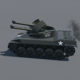 1943 Blue Metalworks M28 Hornet MGMC {40mm} "Full House"