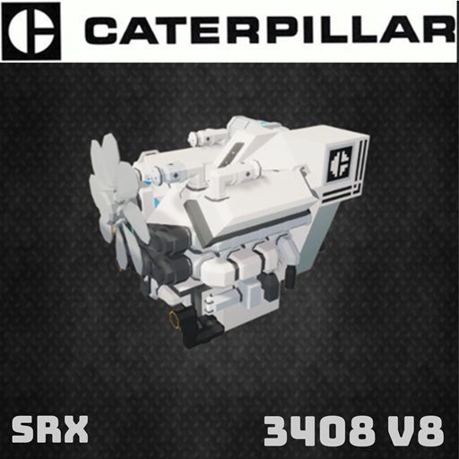 Caterpillar 3408 Turbo Diesel V8
