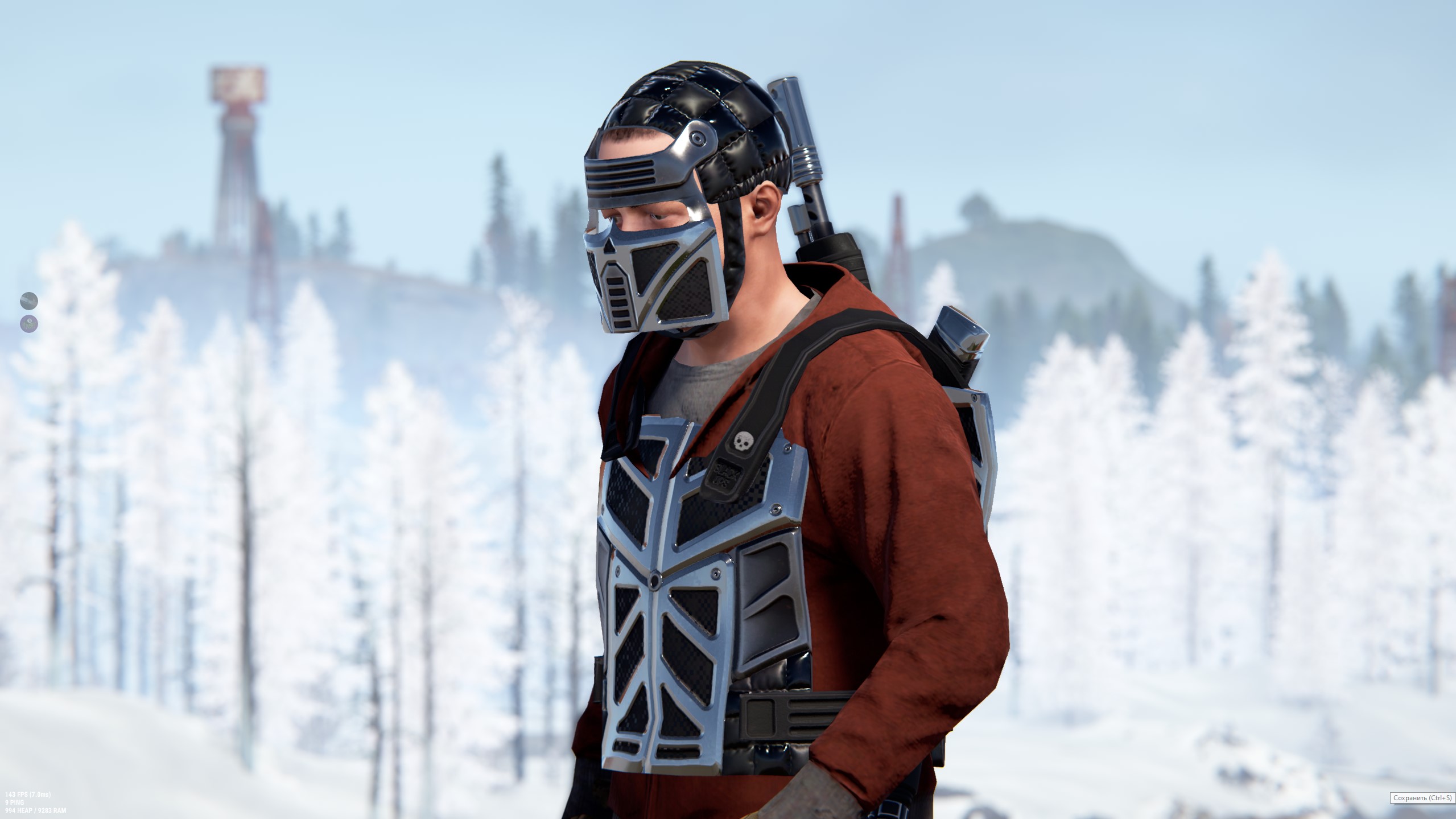 Black OPS Metal Facemask