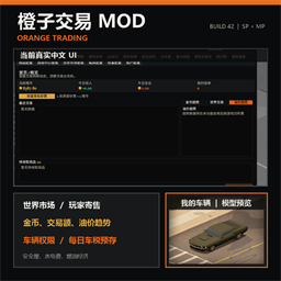 橙子社区经济 | Orange Community Economy – Project Zomboid Mod