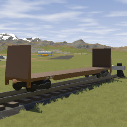 SSW Bulkhead Flatcar