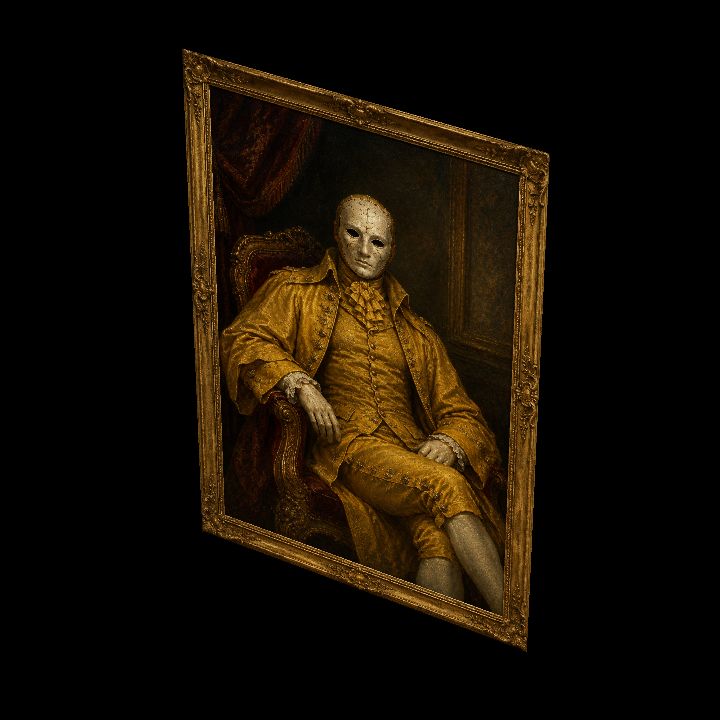 Painting, King In Yellow {2D}