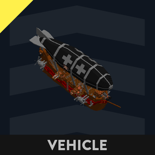 Blimp Pirate Ship (Advanced)