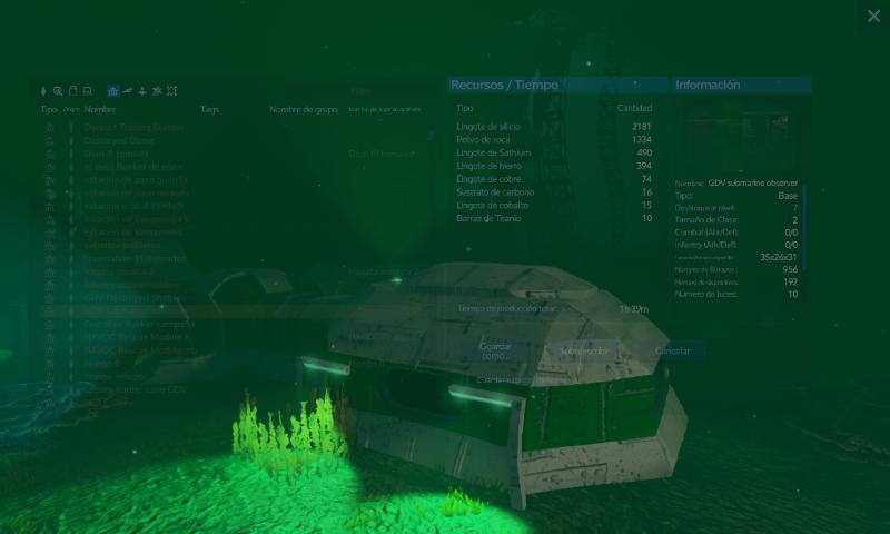 GDV submarine observer