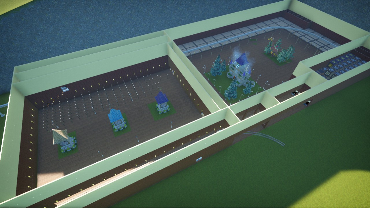 UNDERGROUND ENTRY WITHOUT ROOF