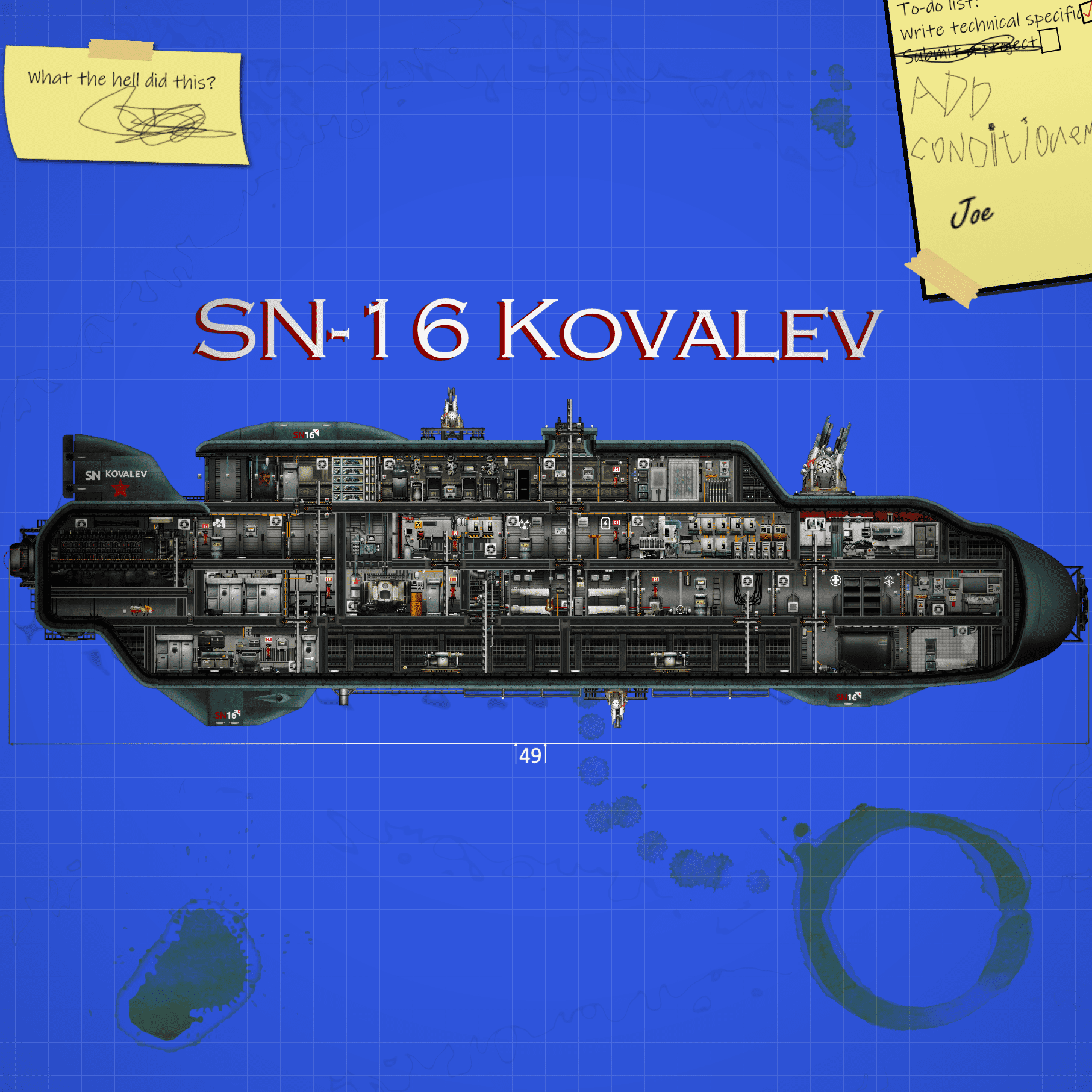 SN-16 Kovalev – Barotrauma Mod