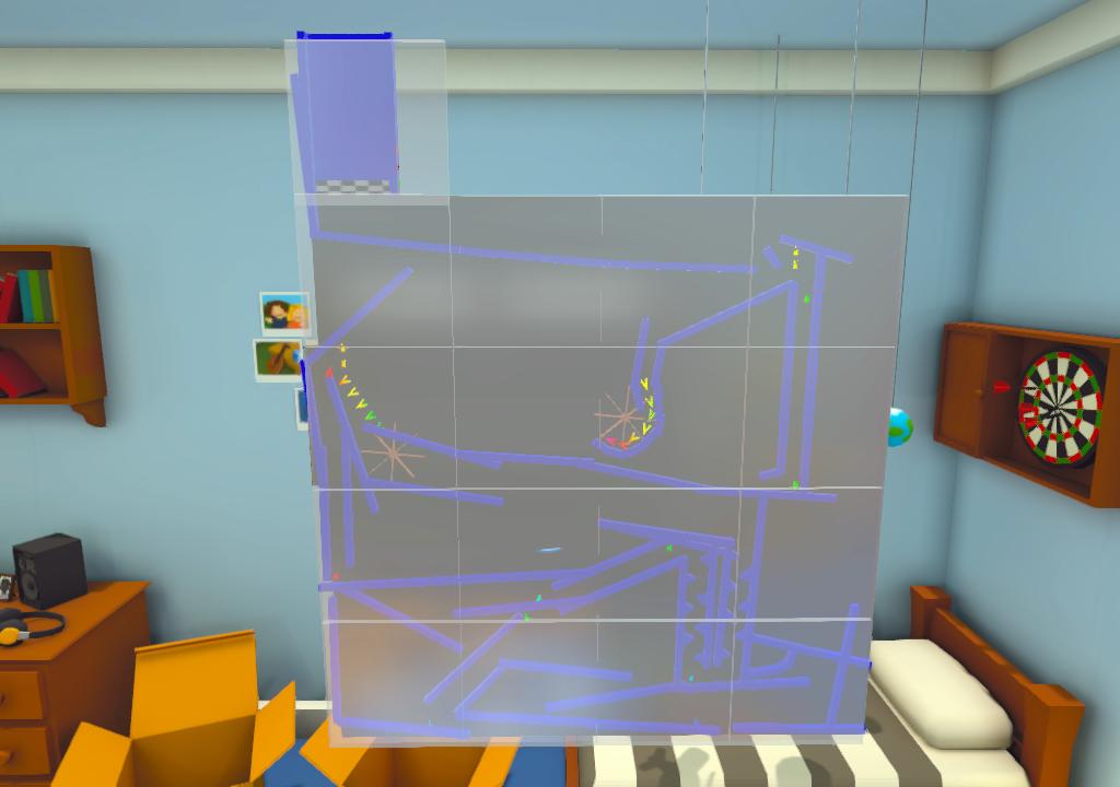 2D marble run
