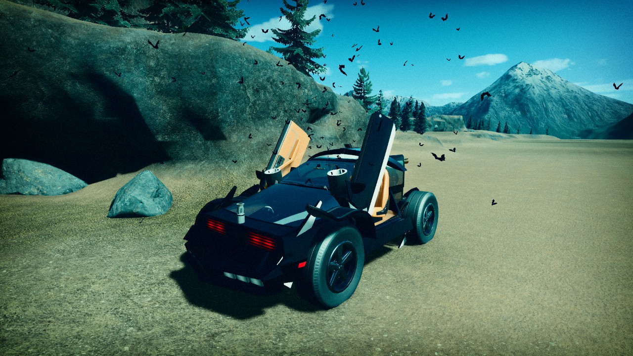 Batman car .