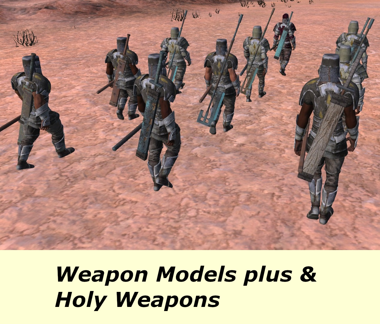 Weapon Models plus & Holy Weapons