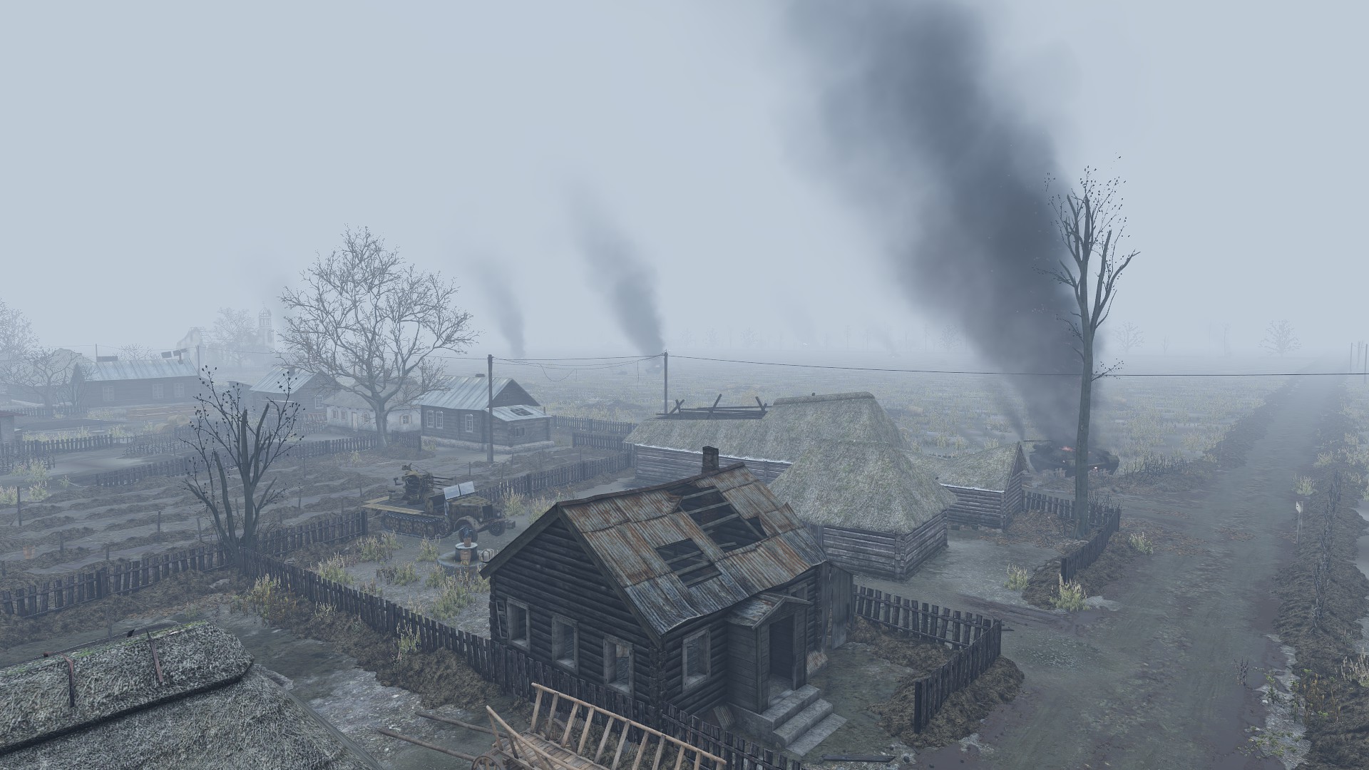 ukrainian village, november 1943