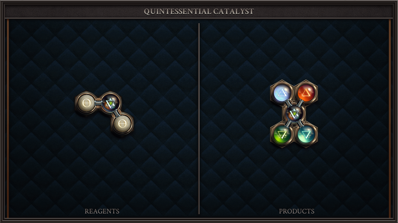 QUINTESSENTIAL CATALYST