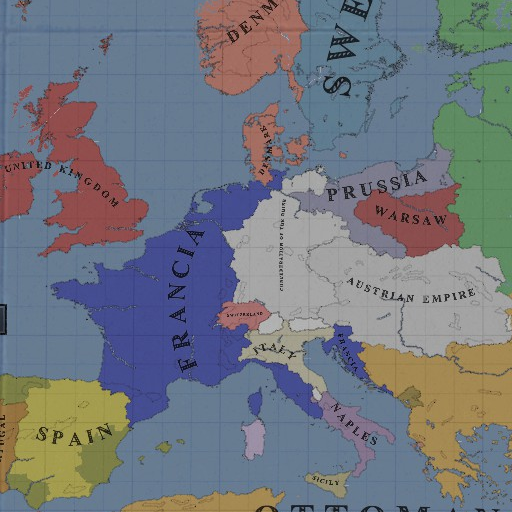 map for Victorian Kings