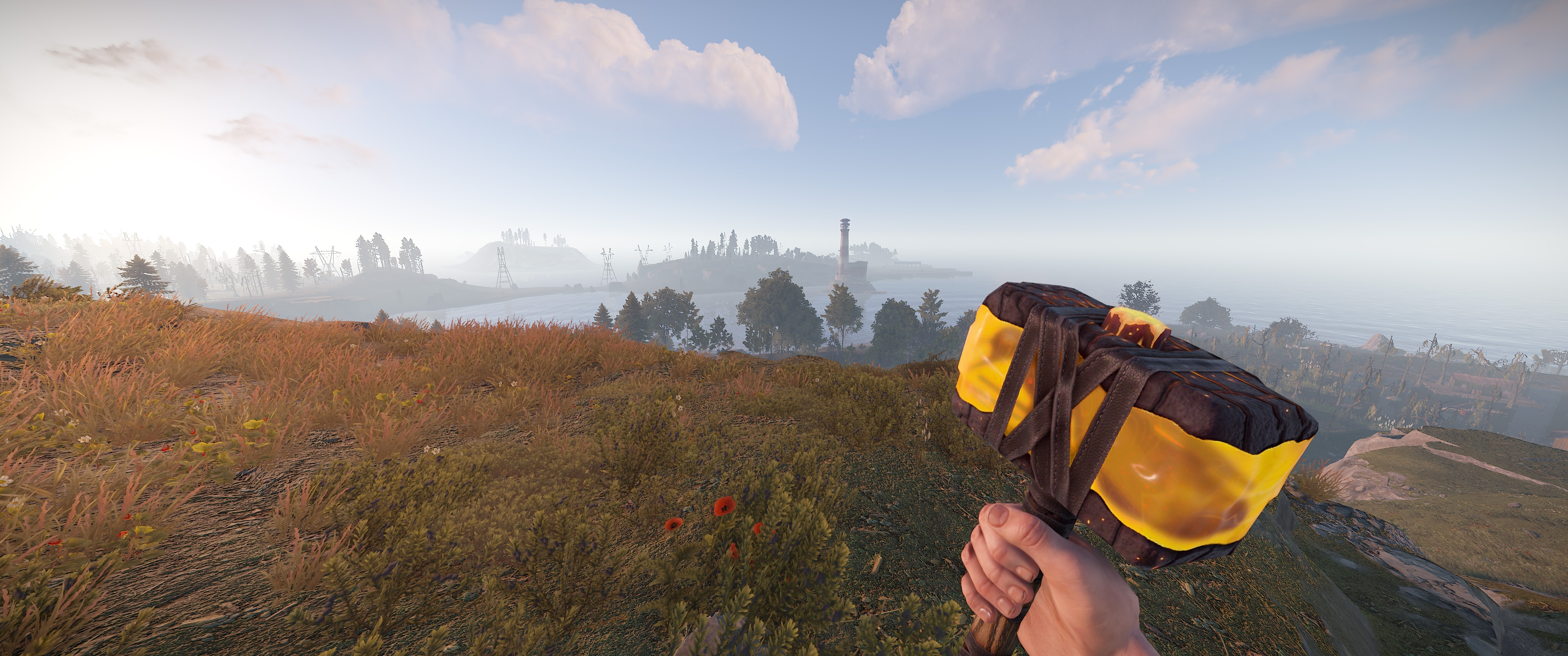 Ancient Amber Hammer