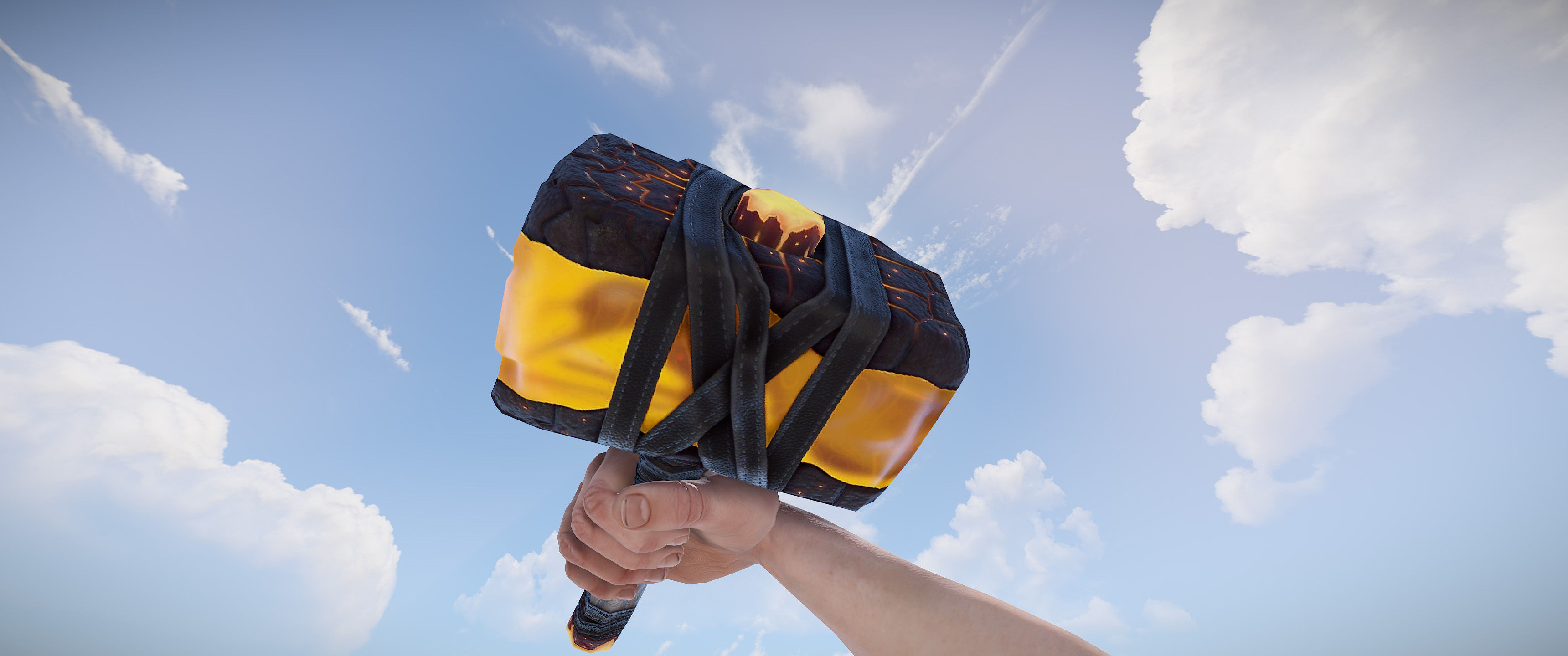 Ancient Amber Hammer