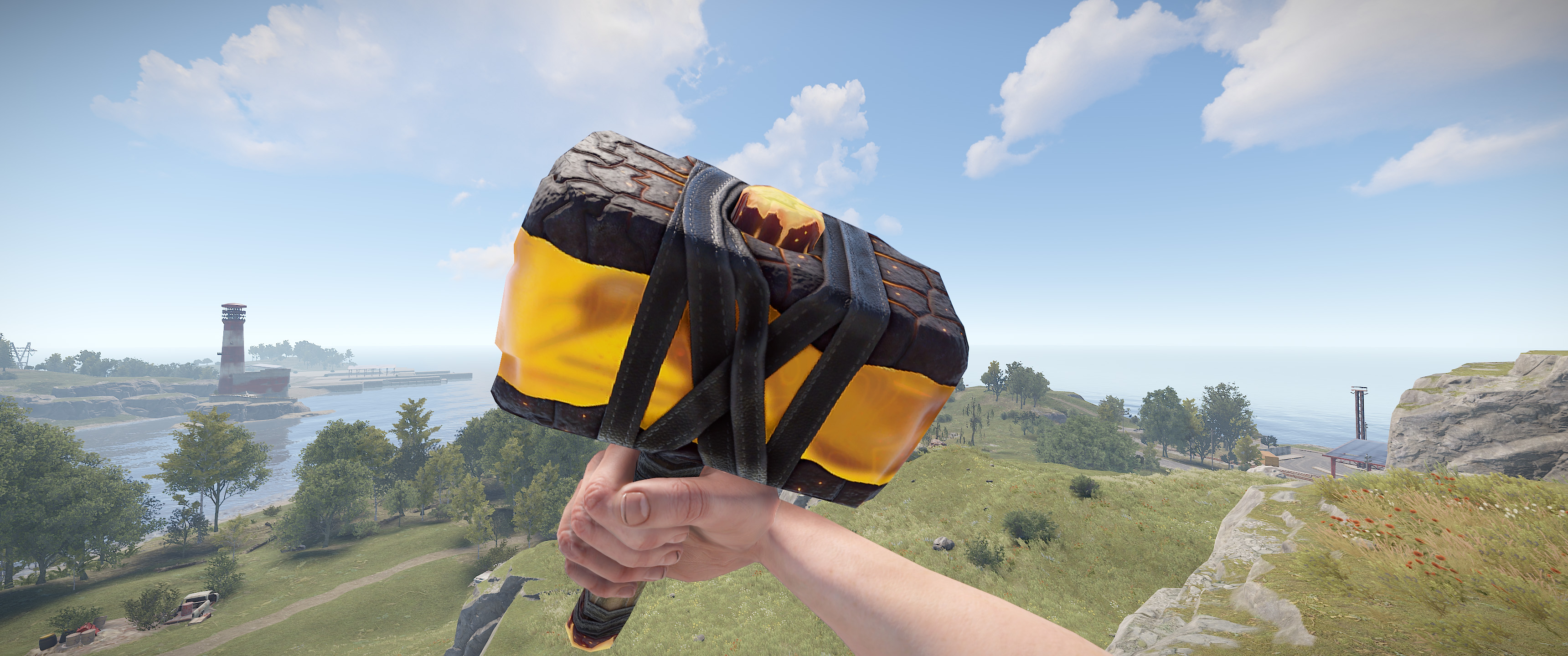 Ancient Amber Hammer