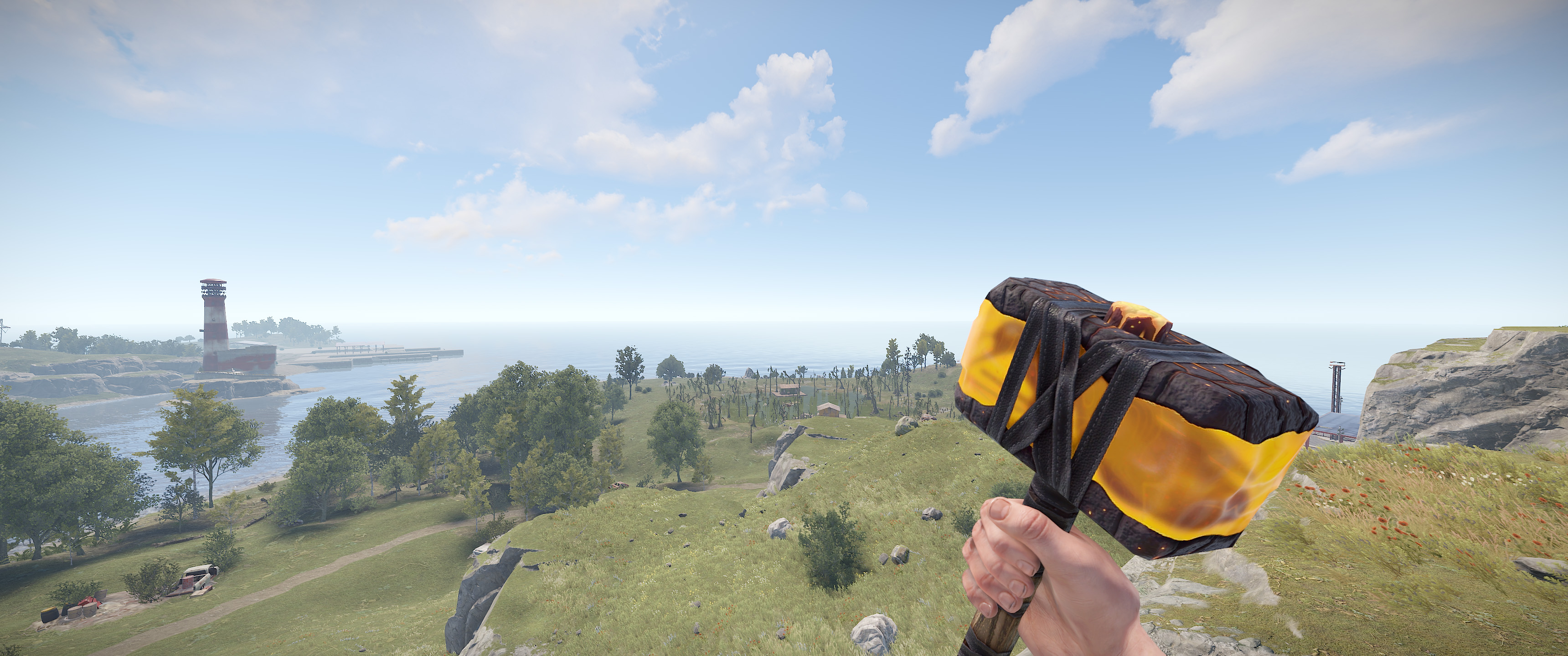 Ancient Amber Hammer