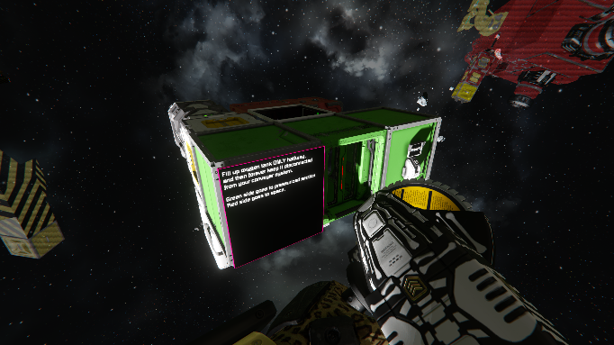 Simple airlock with venting system