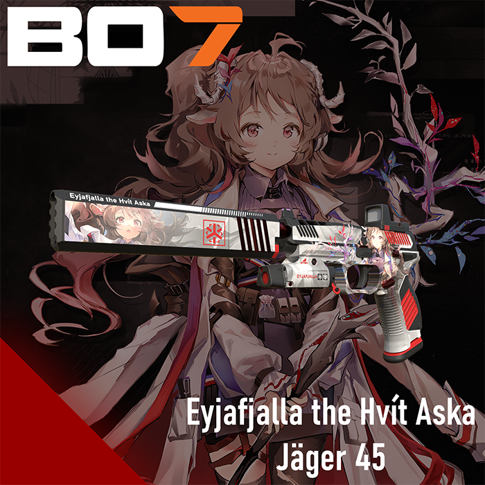 【MW Base】Arknights Eyjafjalla the Hvít Aska Jäger 45